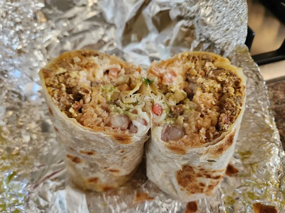 Super Chorizo Breakfast Burrito